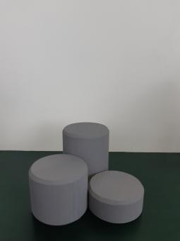 Junghans Ständer für Figuren 3 Plätze grau 