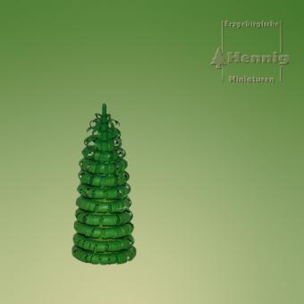 Hennig Miniaturen Baum grün gerollt 4cm 