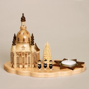 Zeidler Teelichthalter mit Dresdener Frauenkirche 