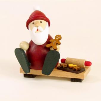 Paul Ullrich Weihnachtsmann sitzend mit Lebkuchen 