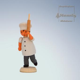 Hennig Miniaturen Bäcker mit Nudelholz 