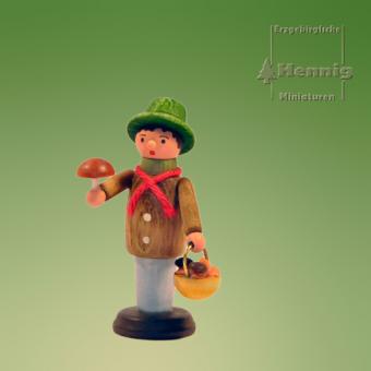 Hennig Miniaturen Pilzsucher 
