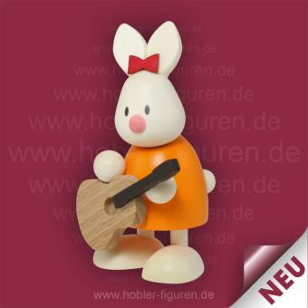Hobler Osterhase Kaninchen Emma mit Gitarre Neu 2024 