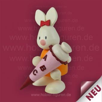 Hobler Osterhase Kaninchen Emma mit Zuckertüte 