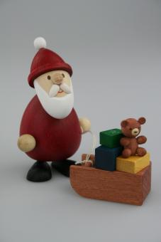 Paul Ullrich Weihnachtsmann mit Schlitten modern 