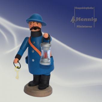 Hennig Miniaturen Räuchermann Rauchmann Nachtwächter 