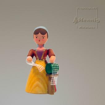 Hennig Miniaturen Klöppelfrau 