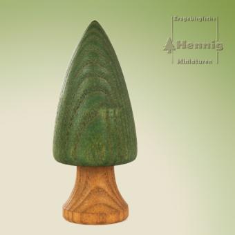 Hennig Miniaturen Baum grün mit Stamm modern 9cm 