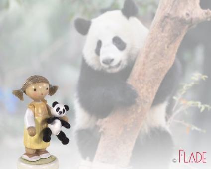 Flade Mädchen mit Panda Neu 2020 