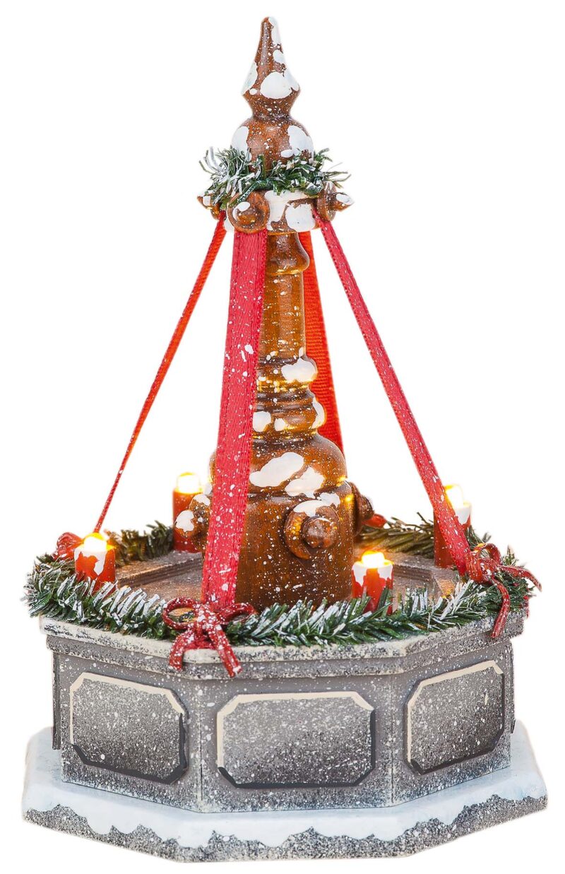 Hubrig Winterkinder Stadtbrunnen elektrisch – Bild 1