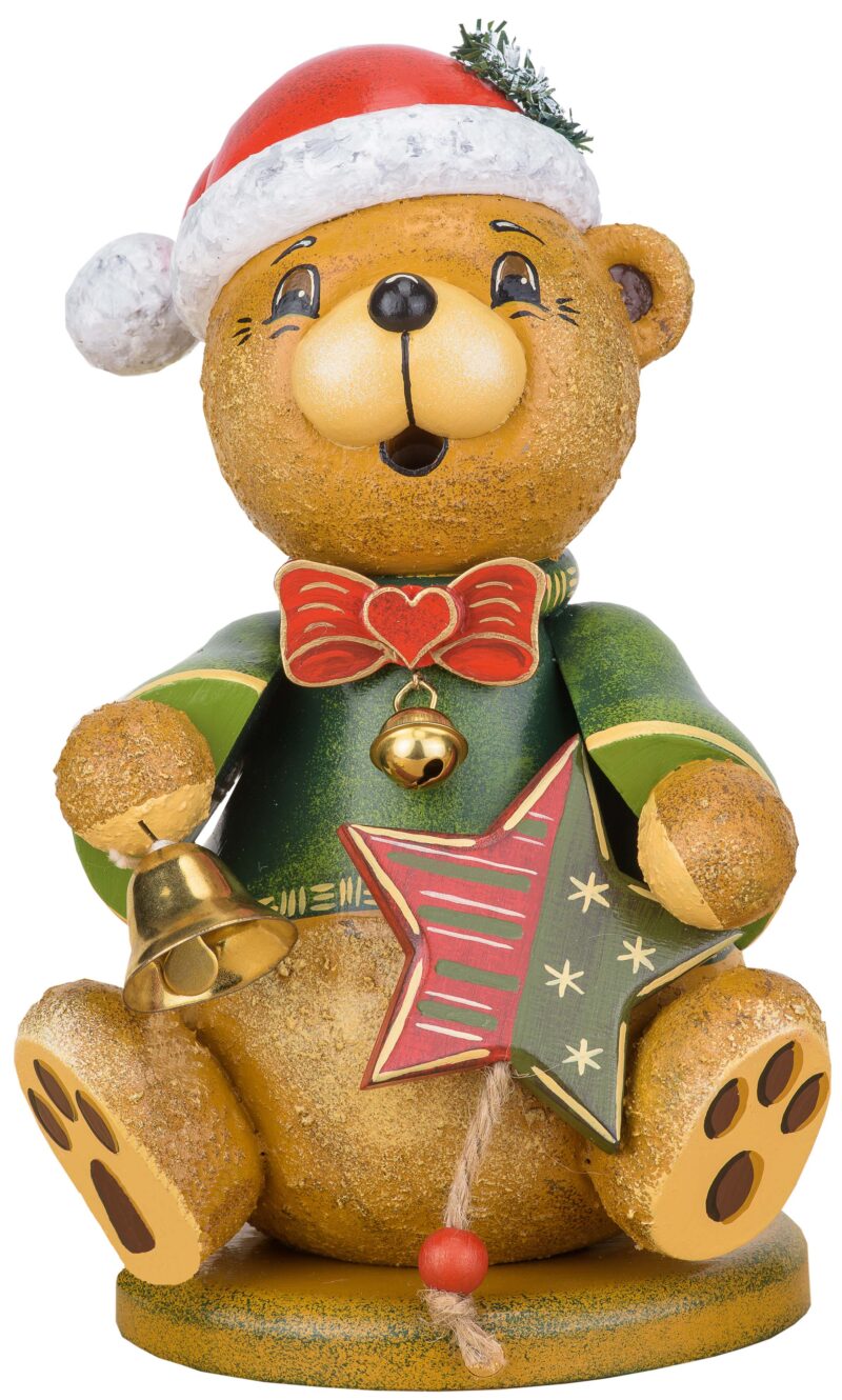 Hubrig Räuchermann Wichtel Teddy Weihanchtsklaus – Bild 1