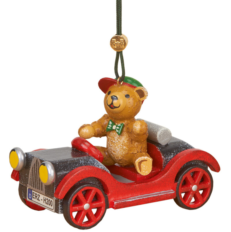 Hubrig Baumbehang Auto mit Teddy – Bild 1