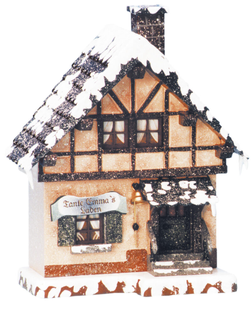 Hubrig Winterkinder Winterhaus Tante Emma Laden – Bild 1