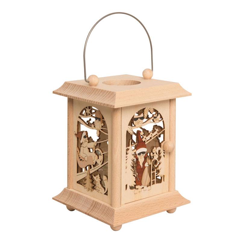 27059_tischlaterne-nikolaus.jpg Drechslerei Kuhnert Tischlaterne Nikolaus Neu 2024 – Bild 1