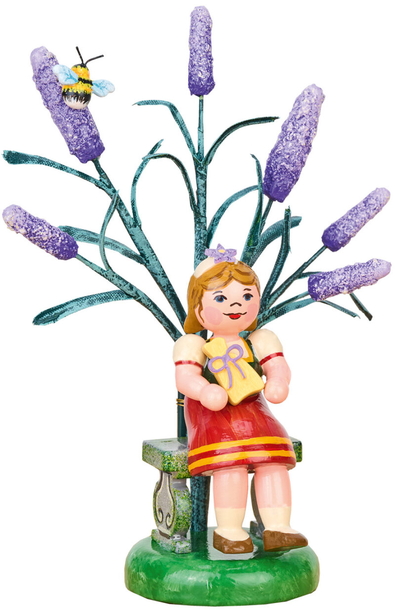 Hubrig Jahresfigur 2024 Lavendel mit Zertifikat – Bild 1