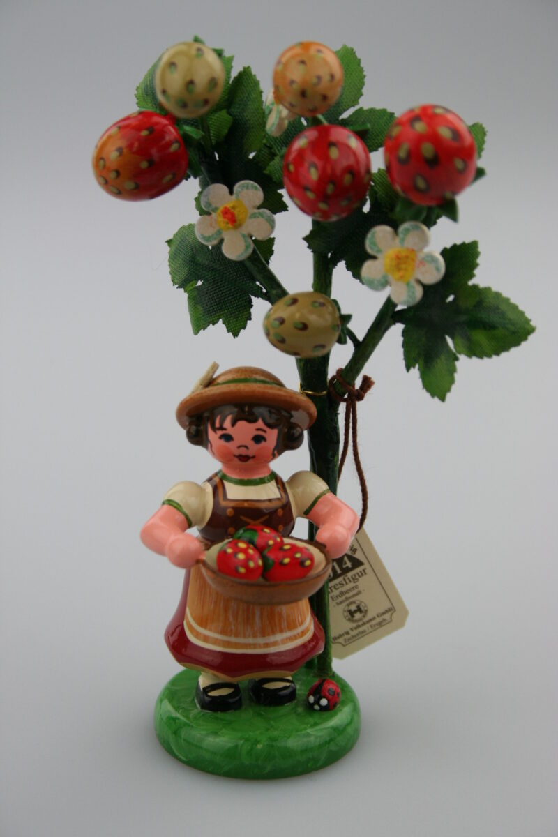 Hubrig Jahresfigur 2014 Erdbeere mit Zertifikat – Bild 1