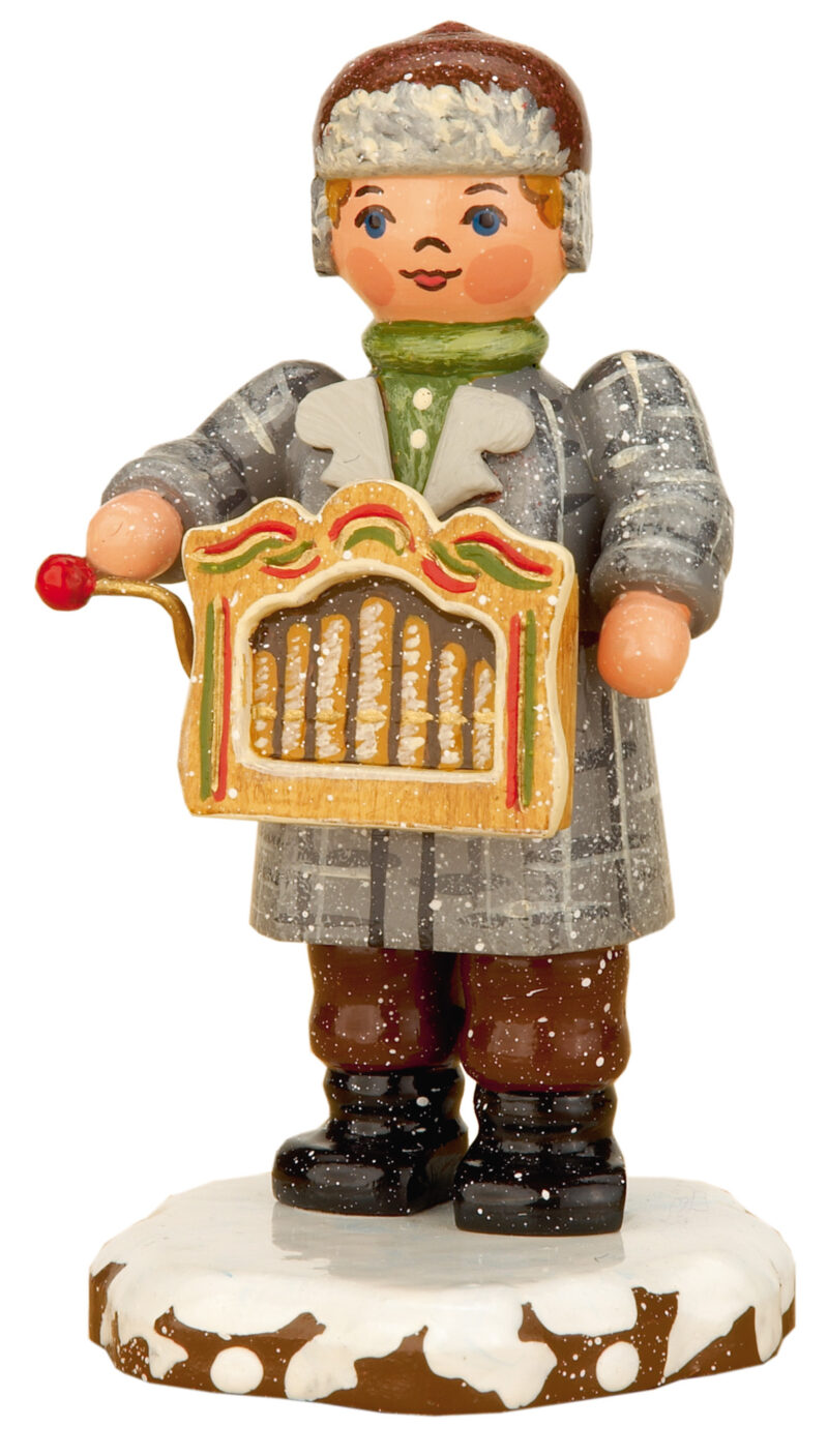 Hubrig Winterkinder Drehorgelspieler – Bild 1