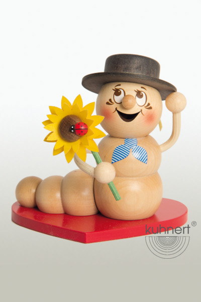 4612_Product.jpg Drechslerei Kuhnert Räucherwurm Herz Rudi Rarität – Bild 1