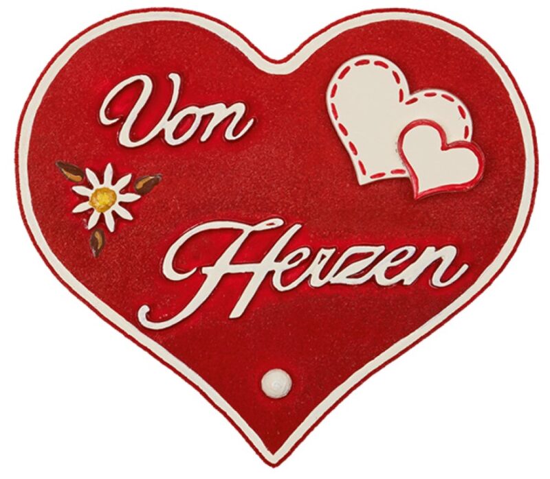Hubrig Magnetpin Herz Von Herzen NEU 2018 – Bild 1