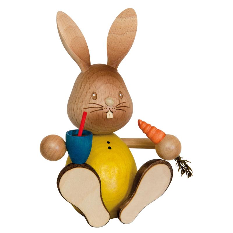 52247.jpg Drechslerei Kuhnert Stupsi mit Möhre und Becher Neu 2023 – Bild 1