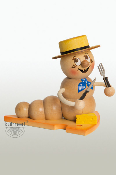 5959_Product.jpg Drechslerei Kuhnert Rauchwurm Edamer Rudi Rarität – Bild 1