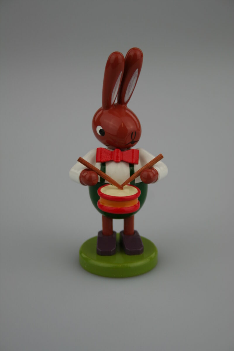Leichsenring Osterhase mit kleiner Trommel klein – Bild 1