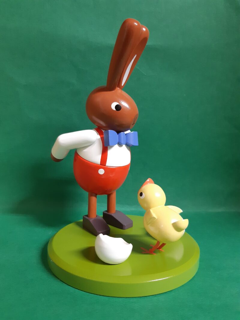 Leichsenring Osterhase mit kleinem Küken groß – Bild 1