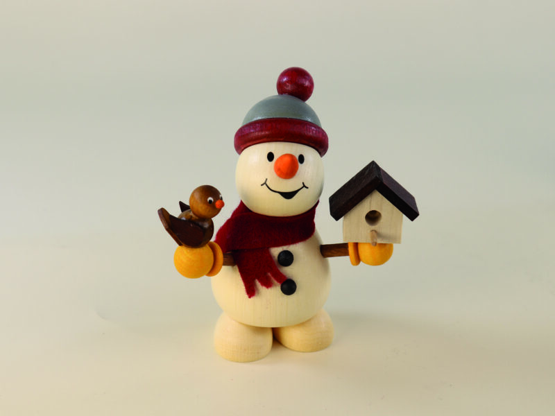 Paul Ullrich Schneemann mit Vogelhaus – Bild 1