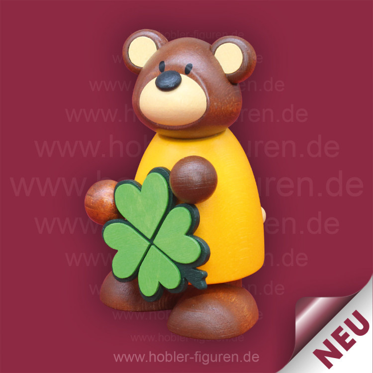 1206 Hobler Bärchen Bärbel mit Kleeblatt Neu 2025 – Bild 1