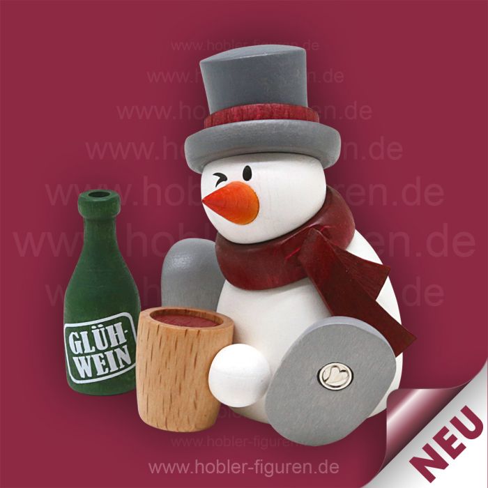 8215 Hobler Schneemann Otto mit Glühwein Neu 2026 – Bild 1