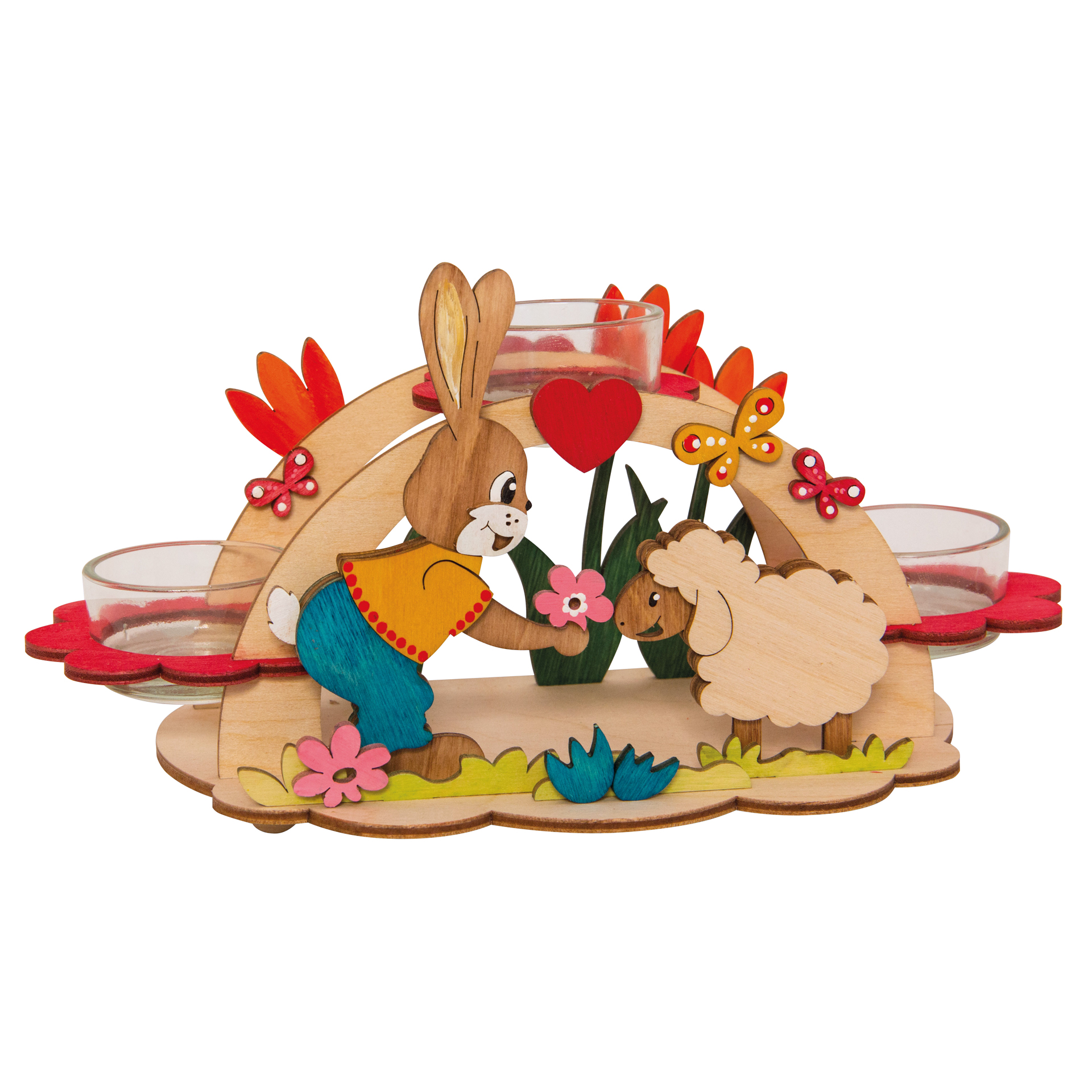 D010-01-00011961 Drechslerei Kuhnert Bastelset Osterbogen Neu 2026 – Bild 1