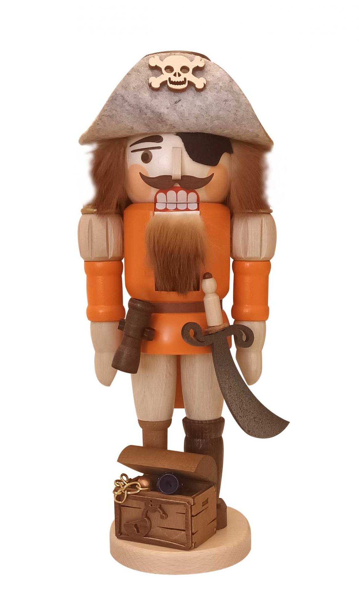 3263_1920x1920 Zeidler Nussknacker Pirat 29cm – Bild 1
