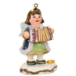 Hubrig Winterkinder Himmelskind mit Akkordeon