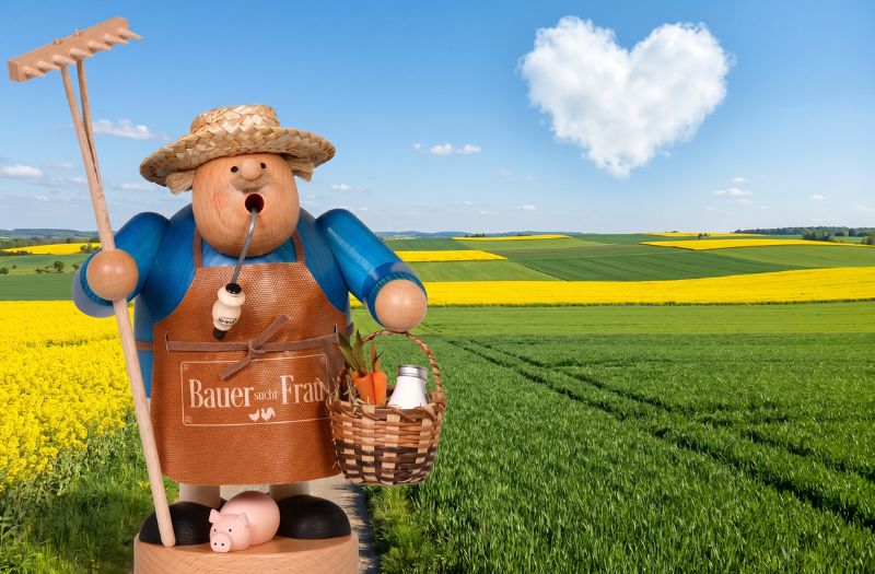 Räuhermännchen Bauer sucht Frau