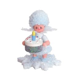 Drechslerei Kuhnert Schneeflöckchen mit Geburtstagstorte