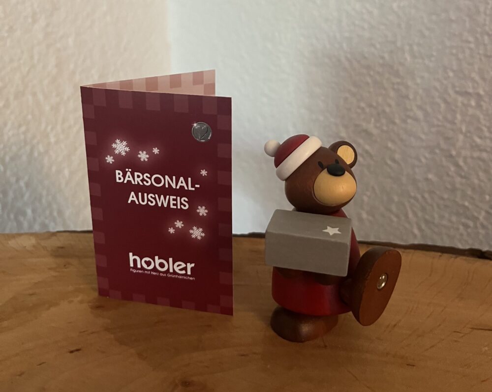 Hobler Teddybär Lars Christmas Hobler Teddybär Lars Christmas