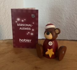 Hobler Teddybär Lars Christmas